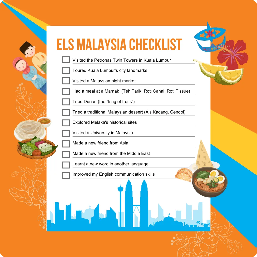 ELS Malaysia Checklist